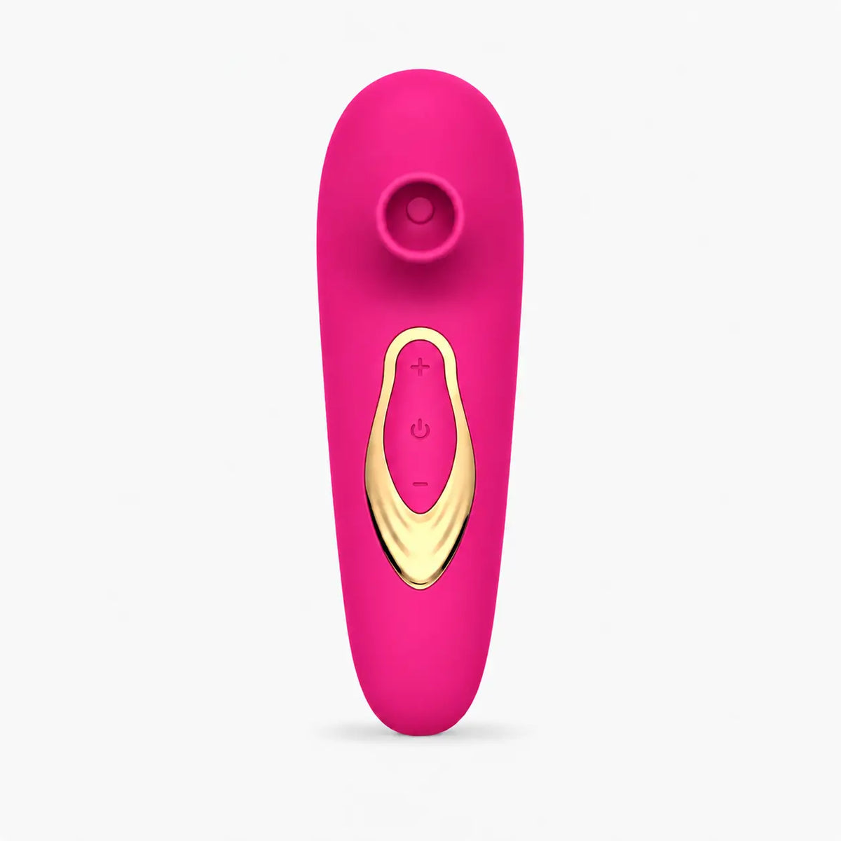 Stimulateur clitoridien par aspiration Halo rose framboise, vue de face